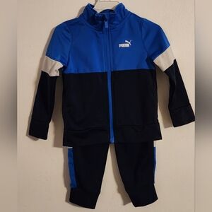 PUMA Kids Swim Set - Blue and Black